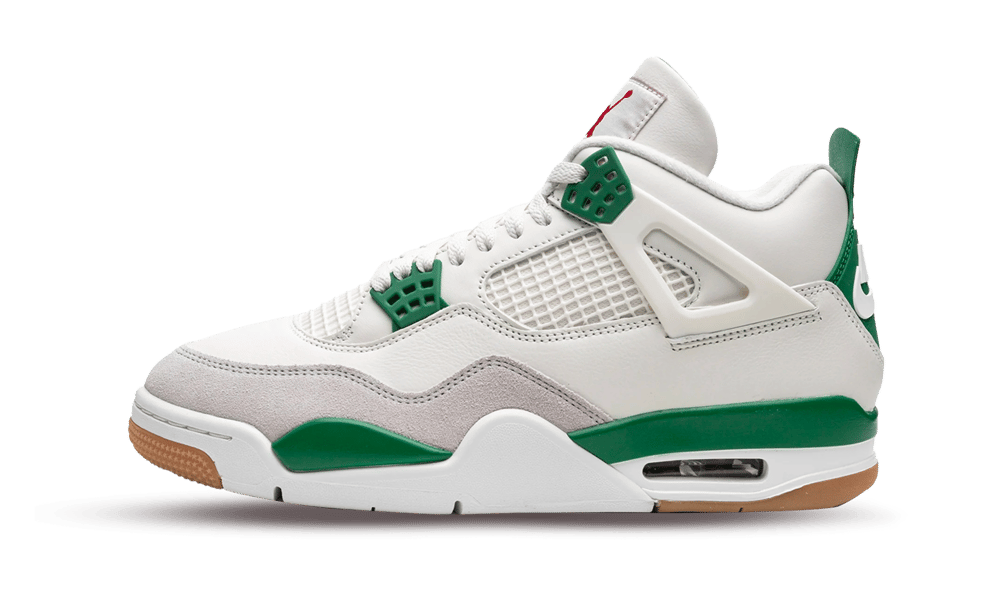 Air Jordan 4 Retro SB Pine Green, Sail/Pine Green/Neutral Grey/White (DR5415-103)