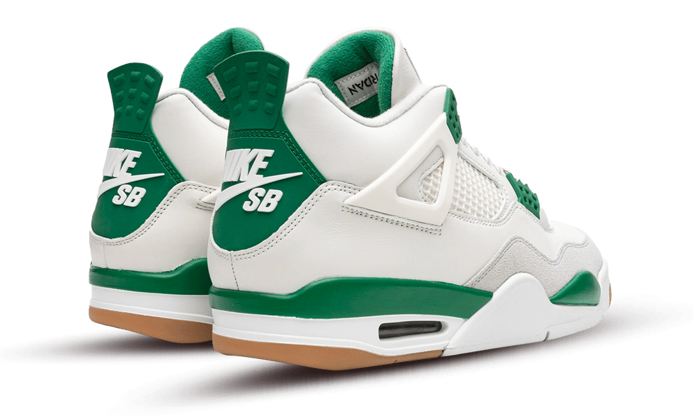 Air Jordan 4 Retro SB Pine Green, Sail/Pine Green/Neutral Grey/White (DR5415-103)