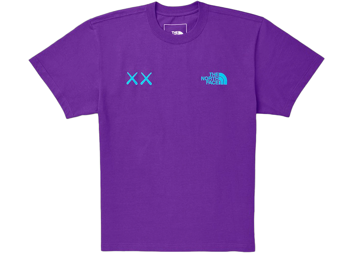 KAWS x The North Face T-Shirt Gravity Purple