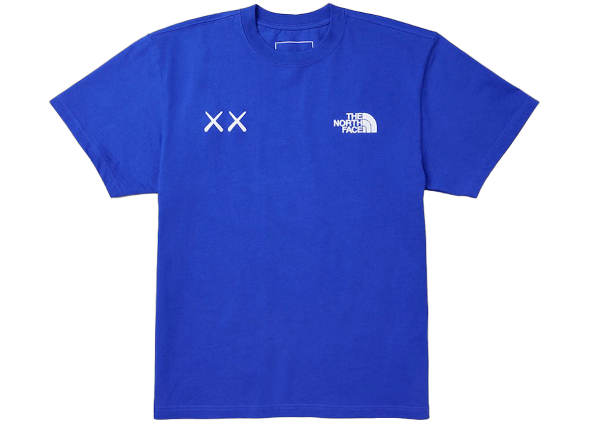 KAWS x The North Face T-Shirt TNF Blue