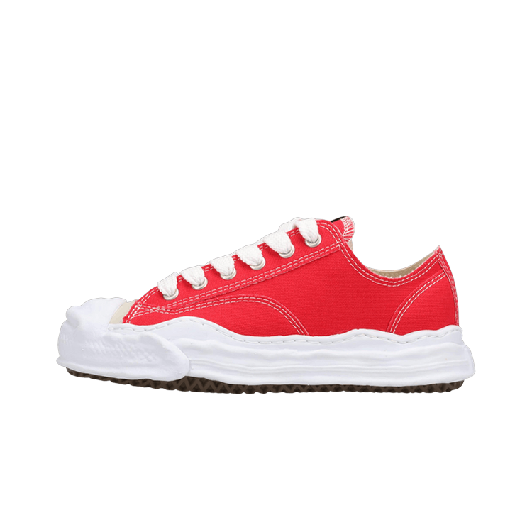 Maison Mihara Yasuhiro Hank OG Sole Canvas Low Red, Red (A05FW702-RED)