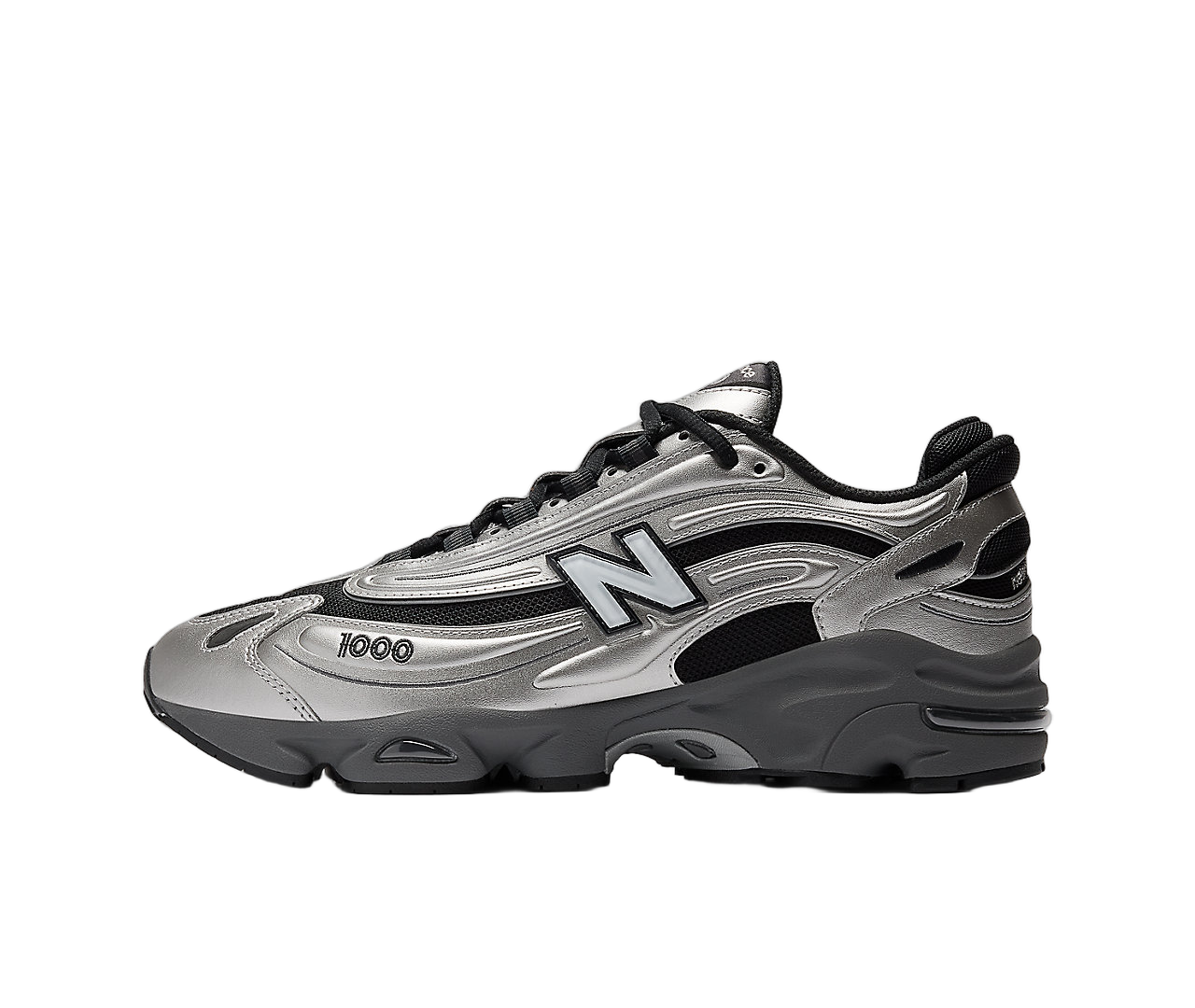New Balance 1000 Black Silver Metallic, Black/Silver Metallic (M1000EGR)