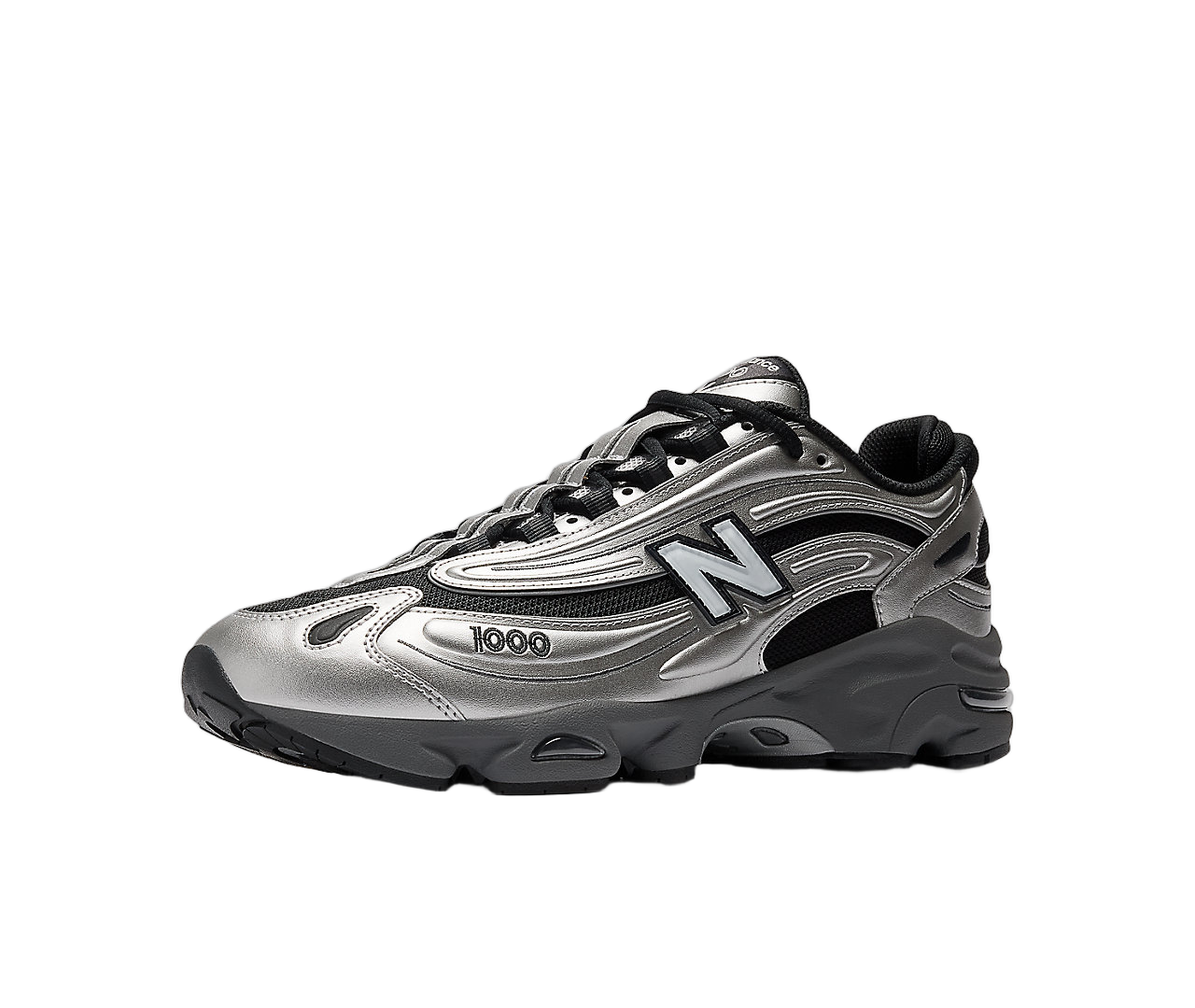 New Balance 1000 Black Silver Metallic, Black/Silver Metallic (M1000EGR)