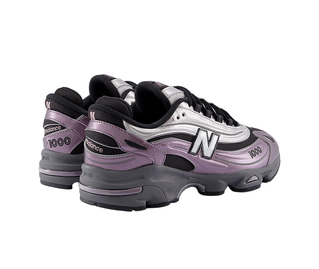 New Balance 1000 Dark Ice Wine, Metallic Silver/Dark Ice Wine/Black (M1000EGY)