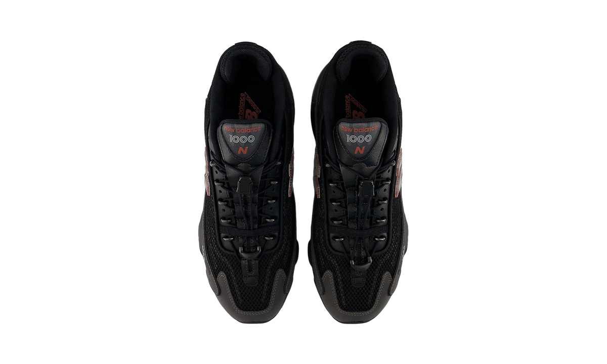 New Balance 1000G Black Metallic Red Rock