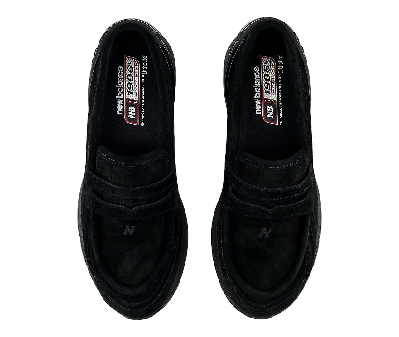 New Balance 1906L Black Suede, Black/Black (U1906LNT)