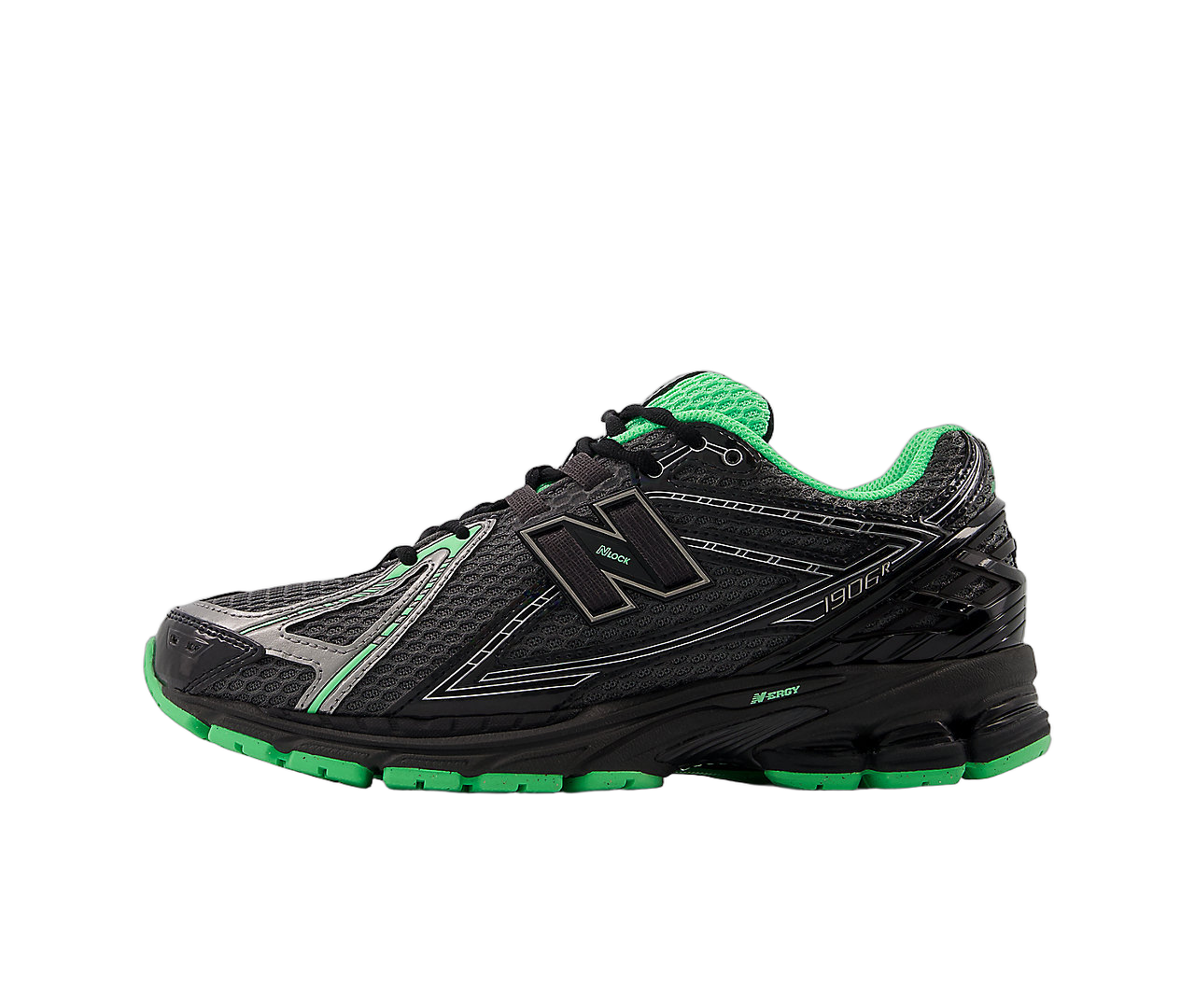 New Balance 1906R Dark Silver Metallic Lab Green, Dark Silver Metallic/Lab Green (U1906RCT)