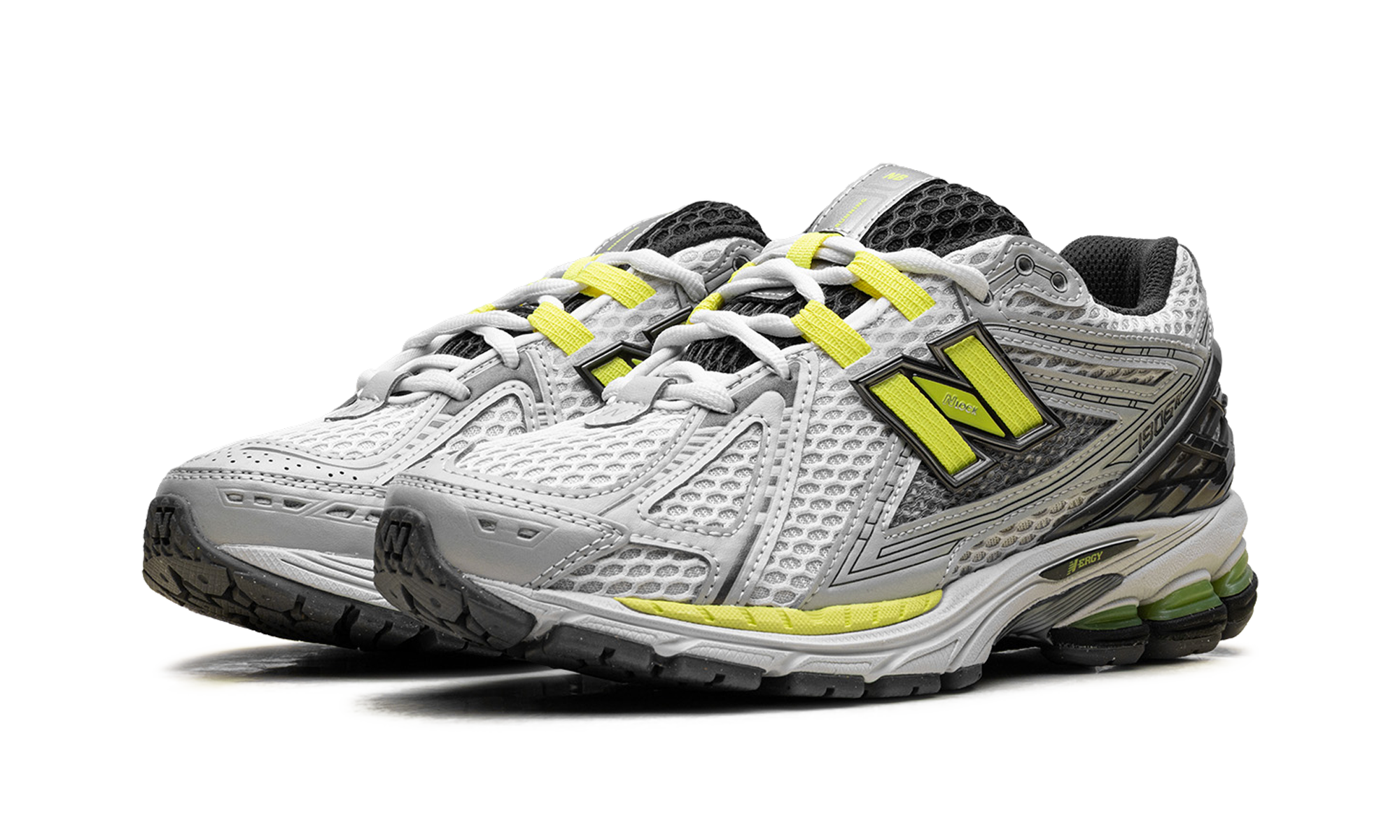 New Balance 1906R Light Silver Metallic Alkaline Green