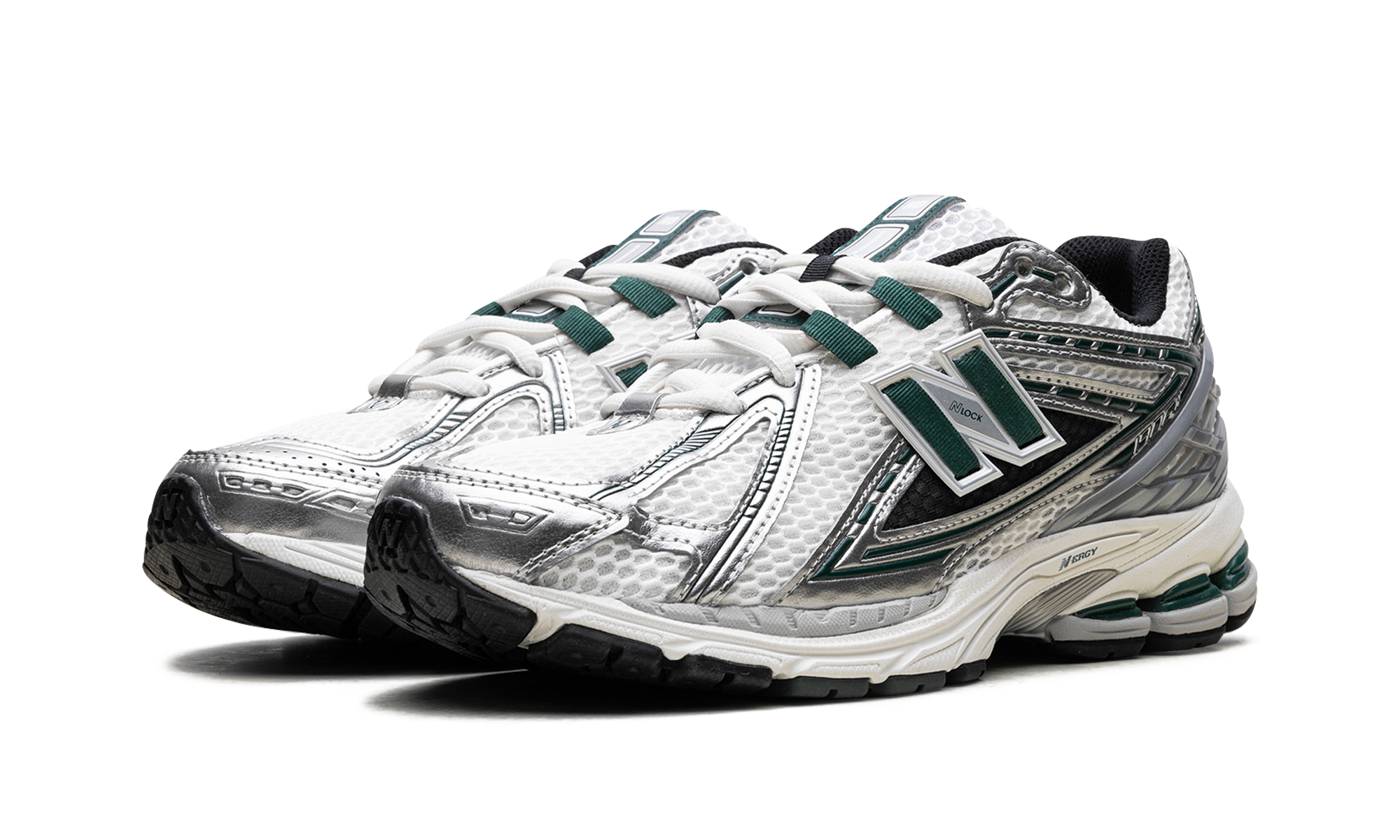 New Balance 1906R Silver Metallic Nightwatch Green