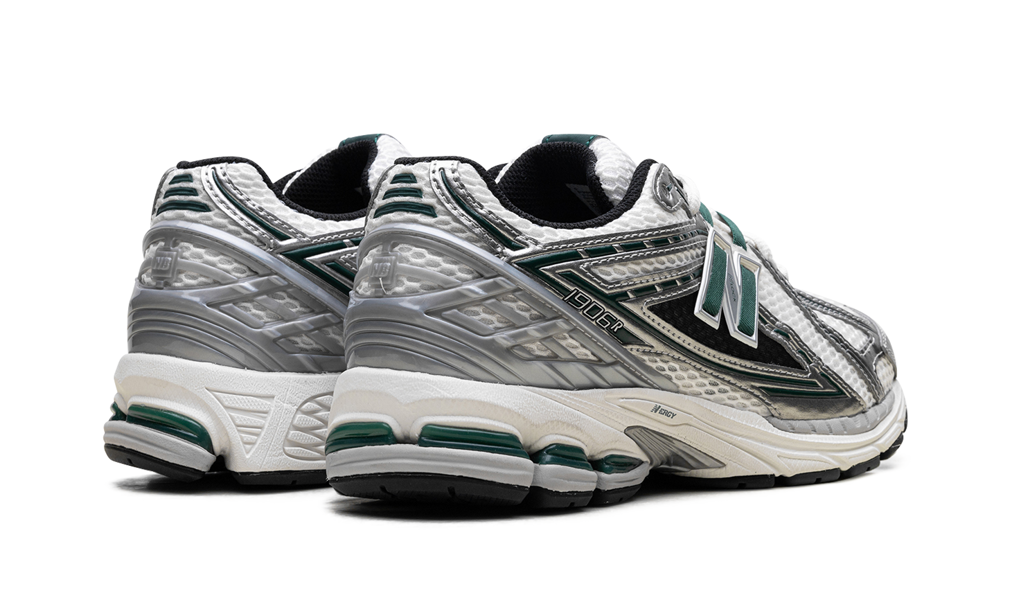 New Balance 1906R Silver Metallic Nightwatch Green