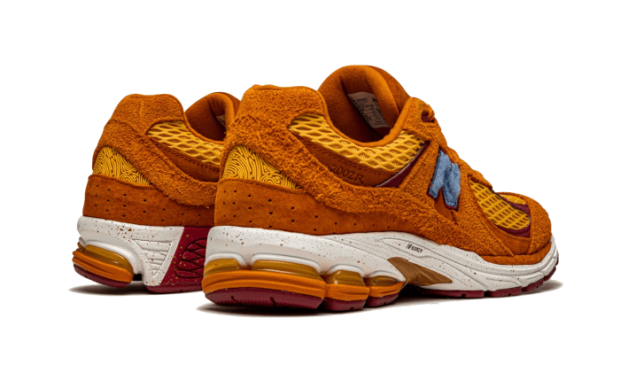 New Balance 2002R Salehe Bembury Peace Be The Journey, Burnt Orange/Yellow/Blue (ML2002R1)