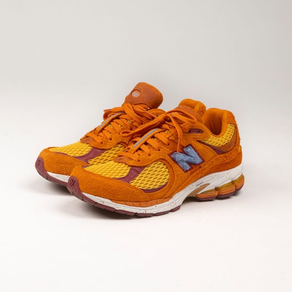 New Balance 2002R Salehe Bembury Peace Be The Journey, Burnt Orange/Yellow/Blue (ML2002R1)