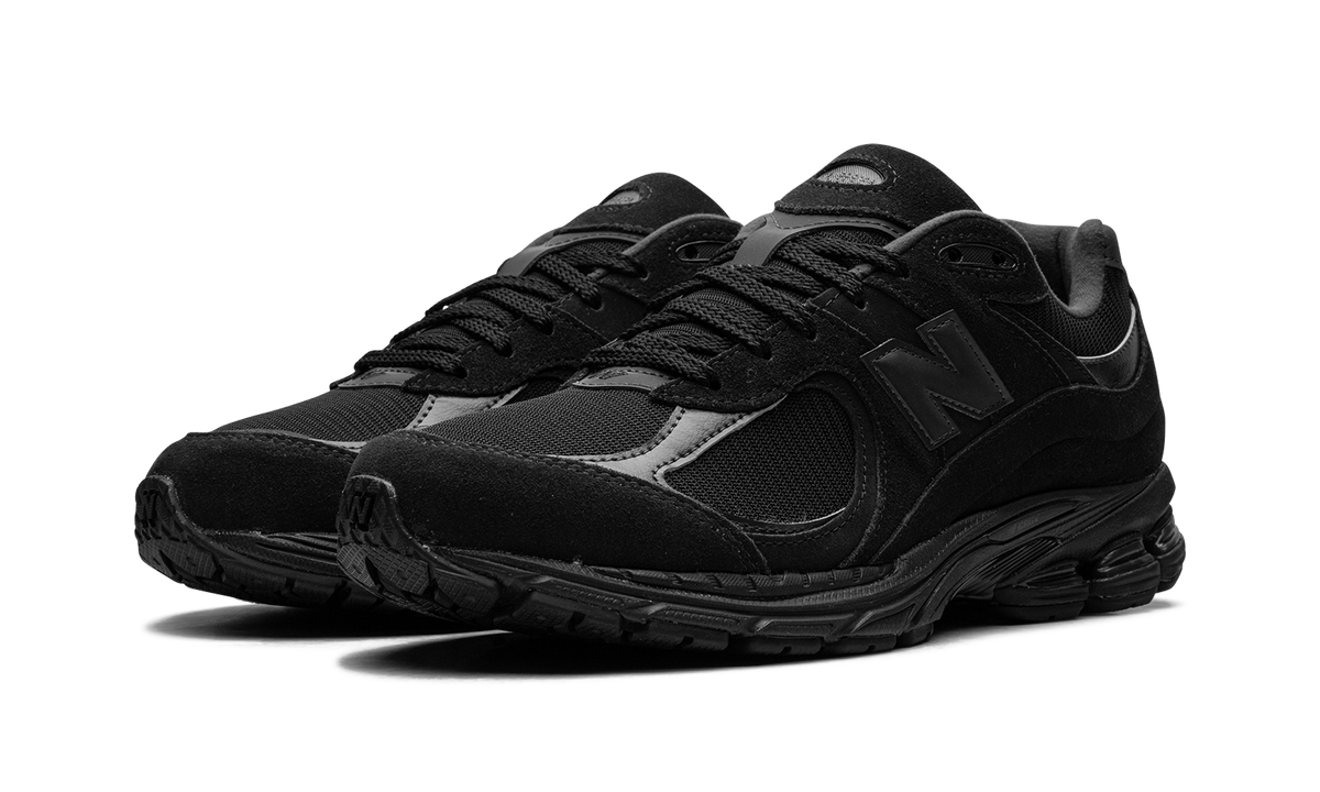 New Balance 2002R Triple Black Suede
