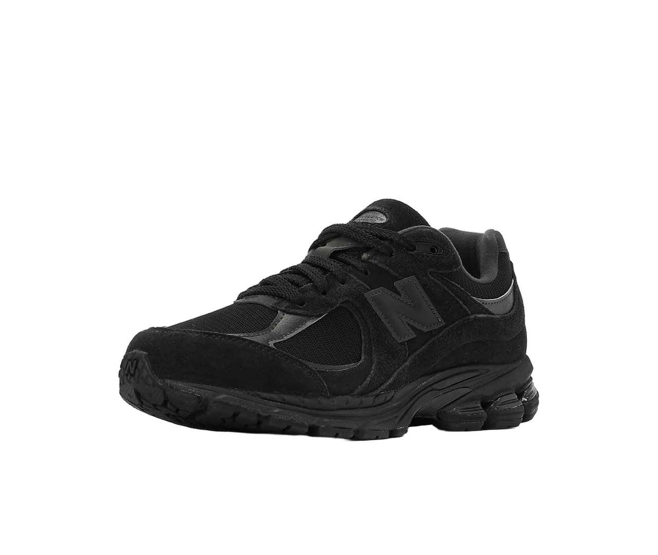 New Balance 2002R Triple Black Suede, Black/Magnet (U2002RBL)