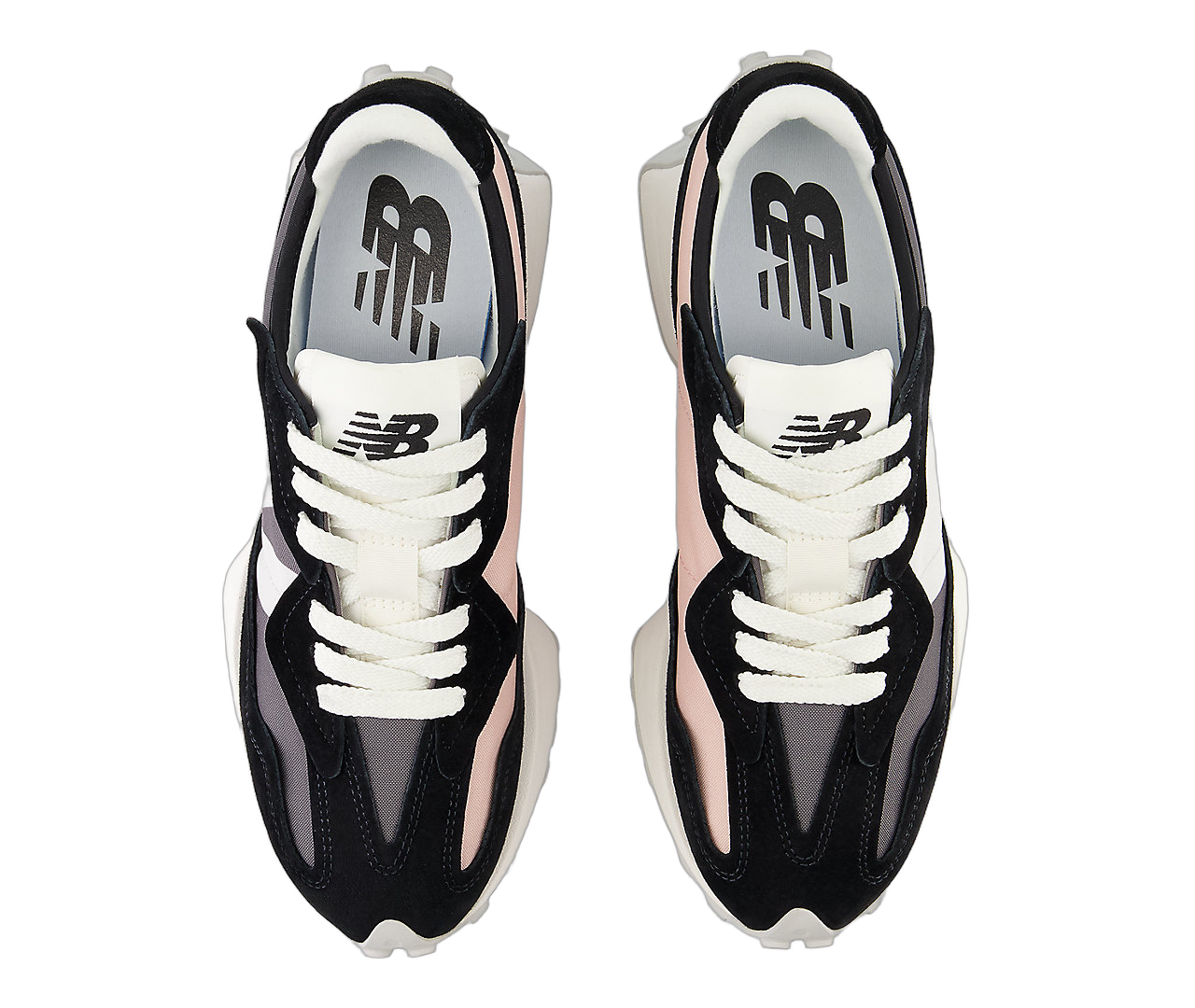 New Balance 327 Black Pink Grey, Black/Pink/Grey (U327WEM)