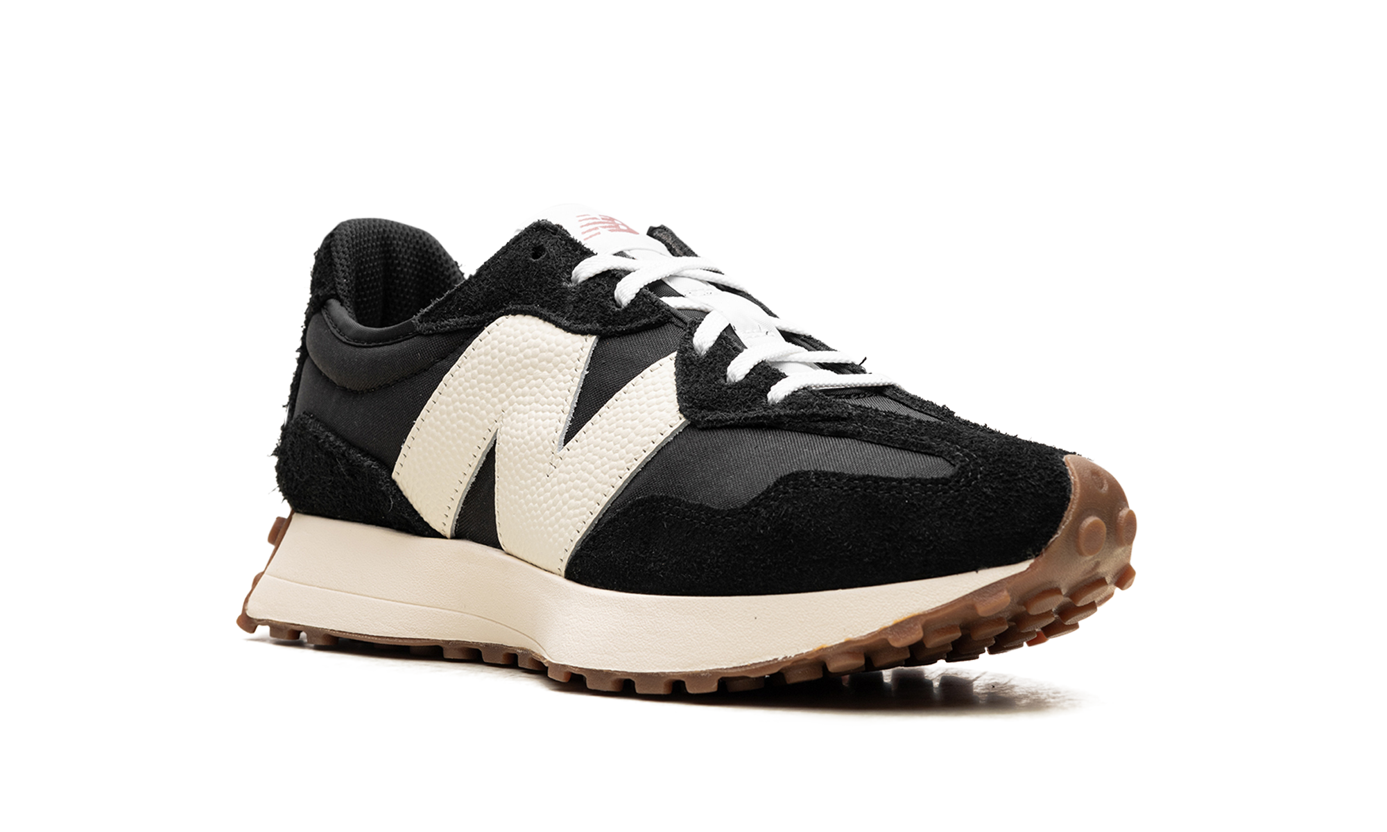 New Balance 327 Black White Gum