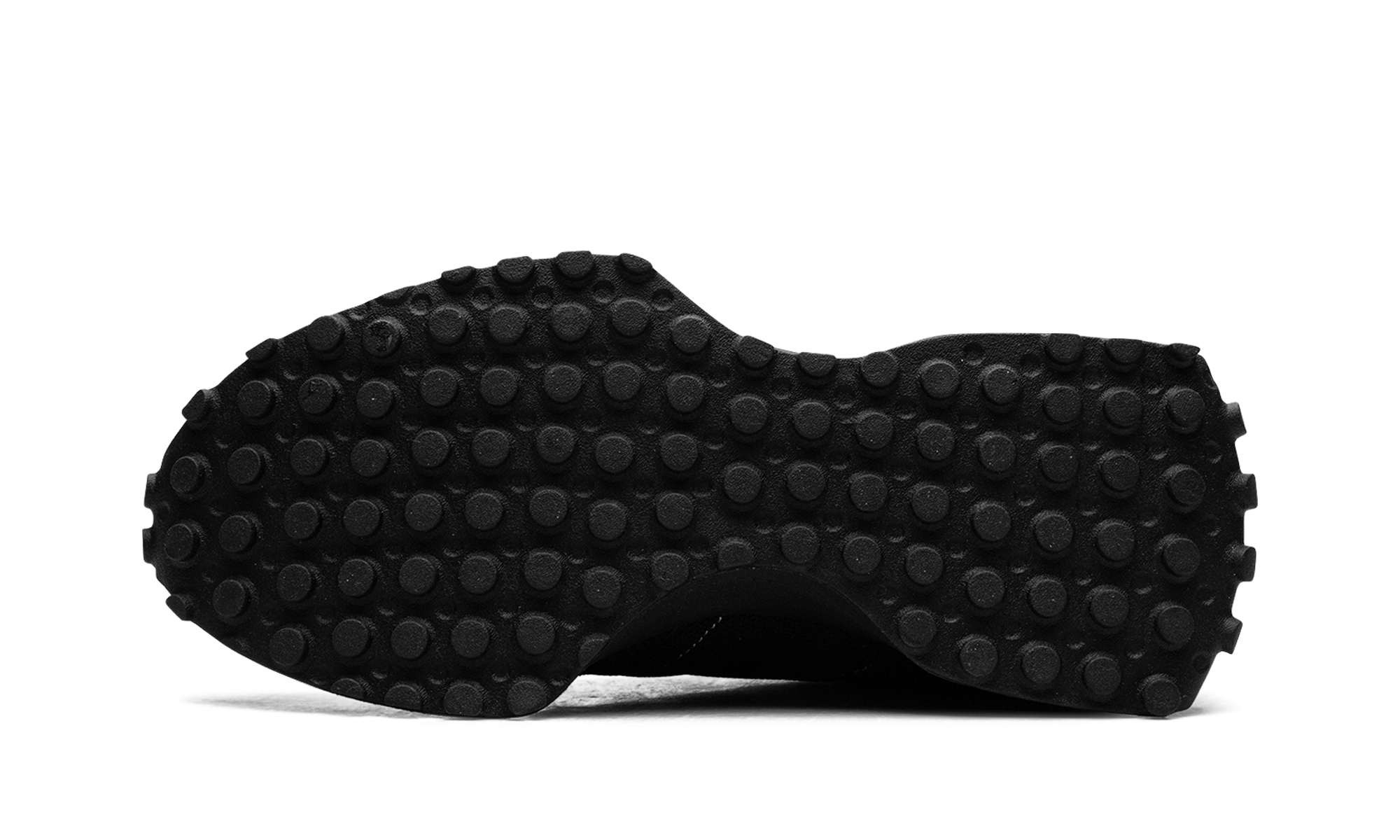 New Balance 327 Black White Tongue Logo