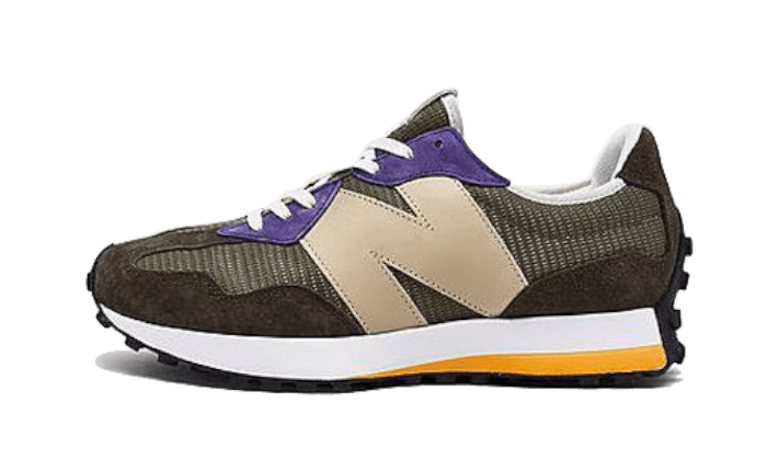 New Balance 327 Brown True Camo Black Plum, True Camo/Black Plum (MS327DO)