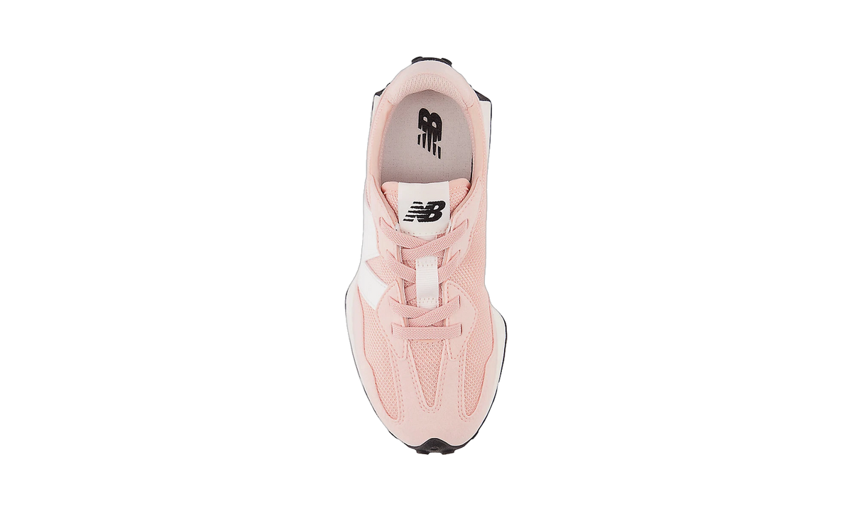 New Balance 327 Bungee Lace Pink Haze White (PS)