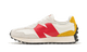New Balance 327 Cream Red Yellow
