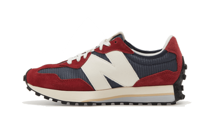 New Balance 327 Navy Blue Red White, NB Navy Blue/NB Red (MS327MR)