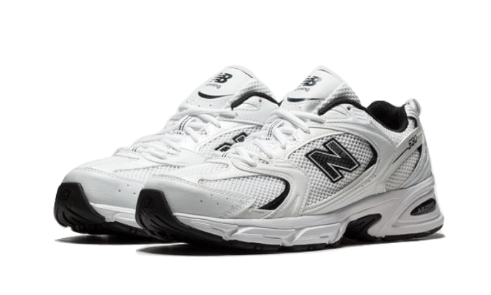 New Balance 530 White Black Details, White/Black (MR530EWB)