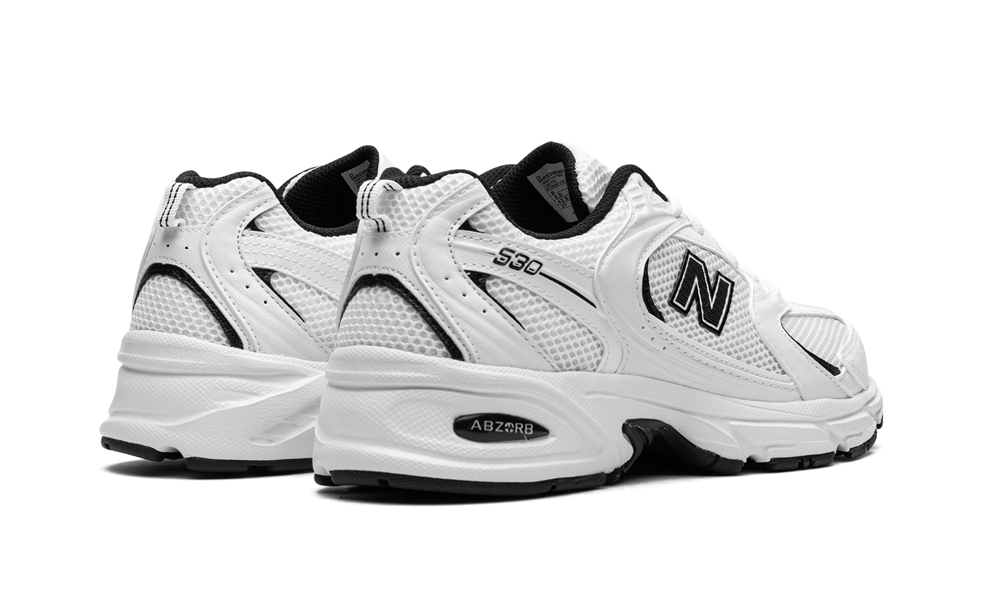 New Balance 530 White Black Details