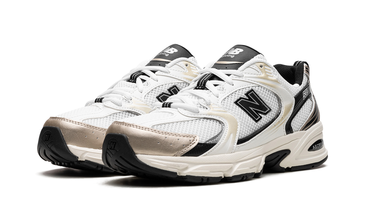New Balance 530 White Light Gold Metallic