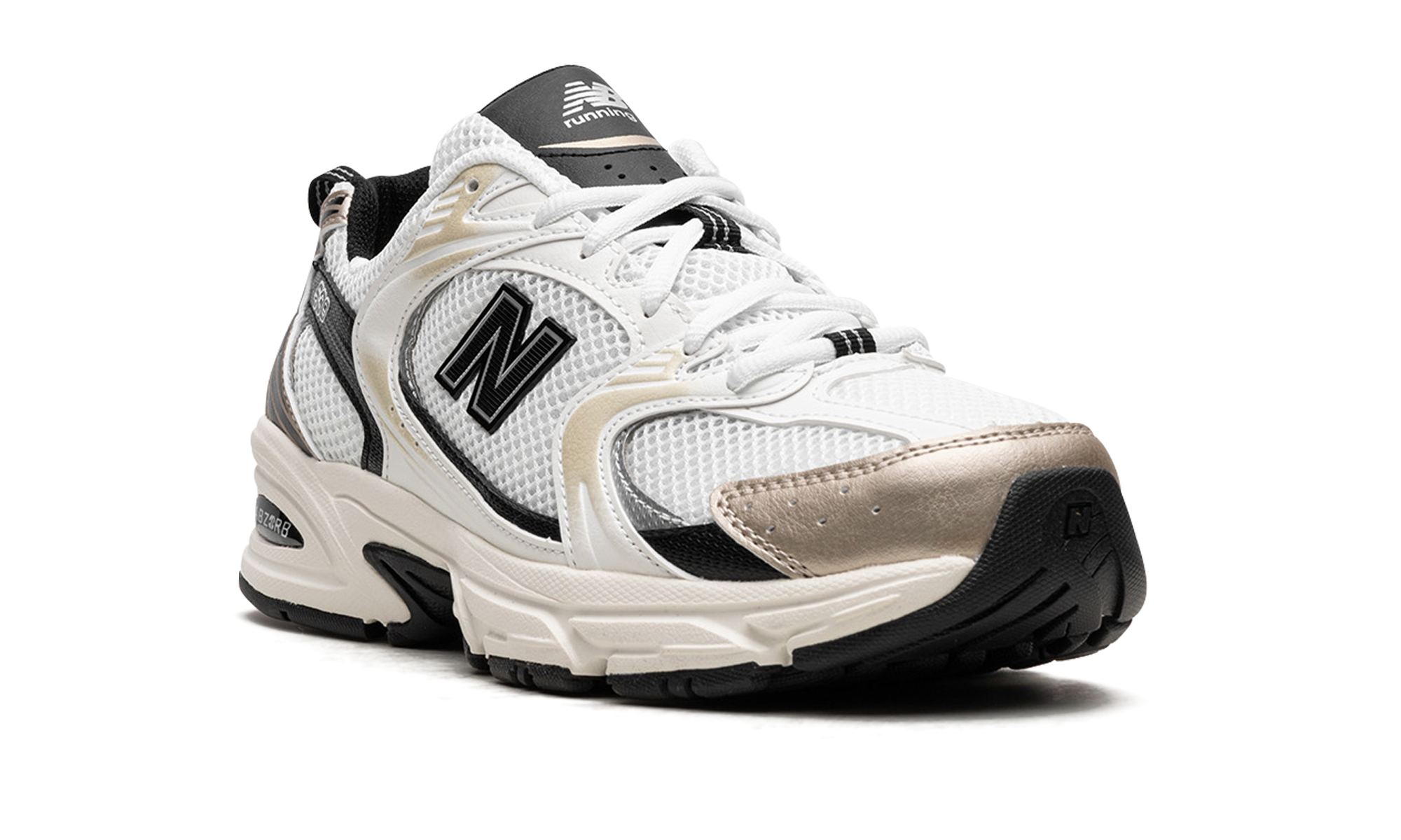 New Balance 530 White Light Gold Metallic