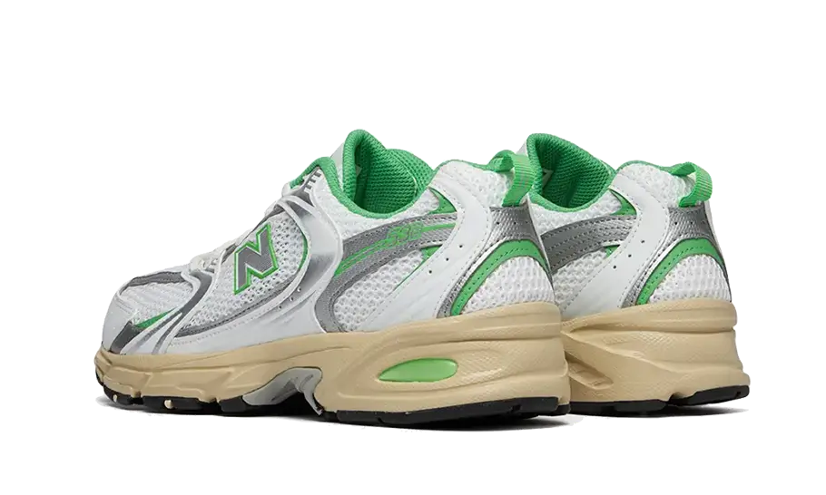 New Balance 530 White Palm Leaf, White/Palm Leaf (MR530EC)