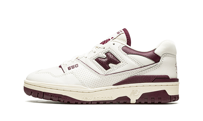 New Balance 550 Aime Leon Dore Purple, White/Purple (BB550AR1)