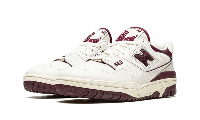 New Balance 550 Aime Leon Dore Purple, White/Purple (BB550AR1)