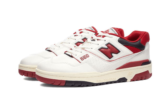 New Balance 550 Aime Leon Dore White Red, White/Red (BB550AE1)