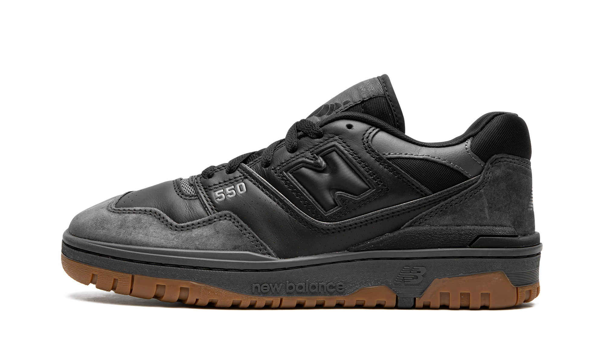 New Balance 550 Black Gum White