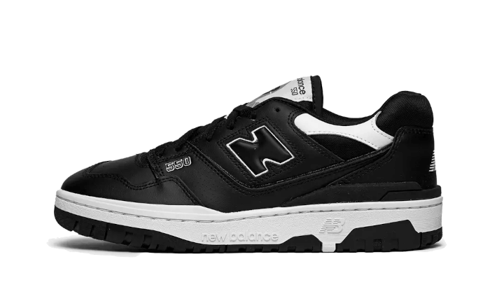 New Balance 550 Black White, Black/White (BB550SV1)