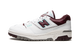 New Balance 550 Burgundy Cyan