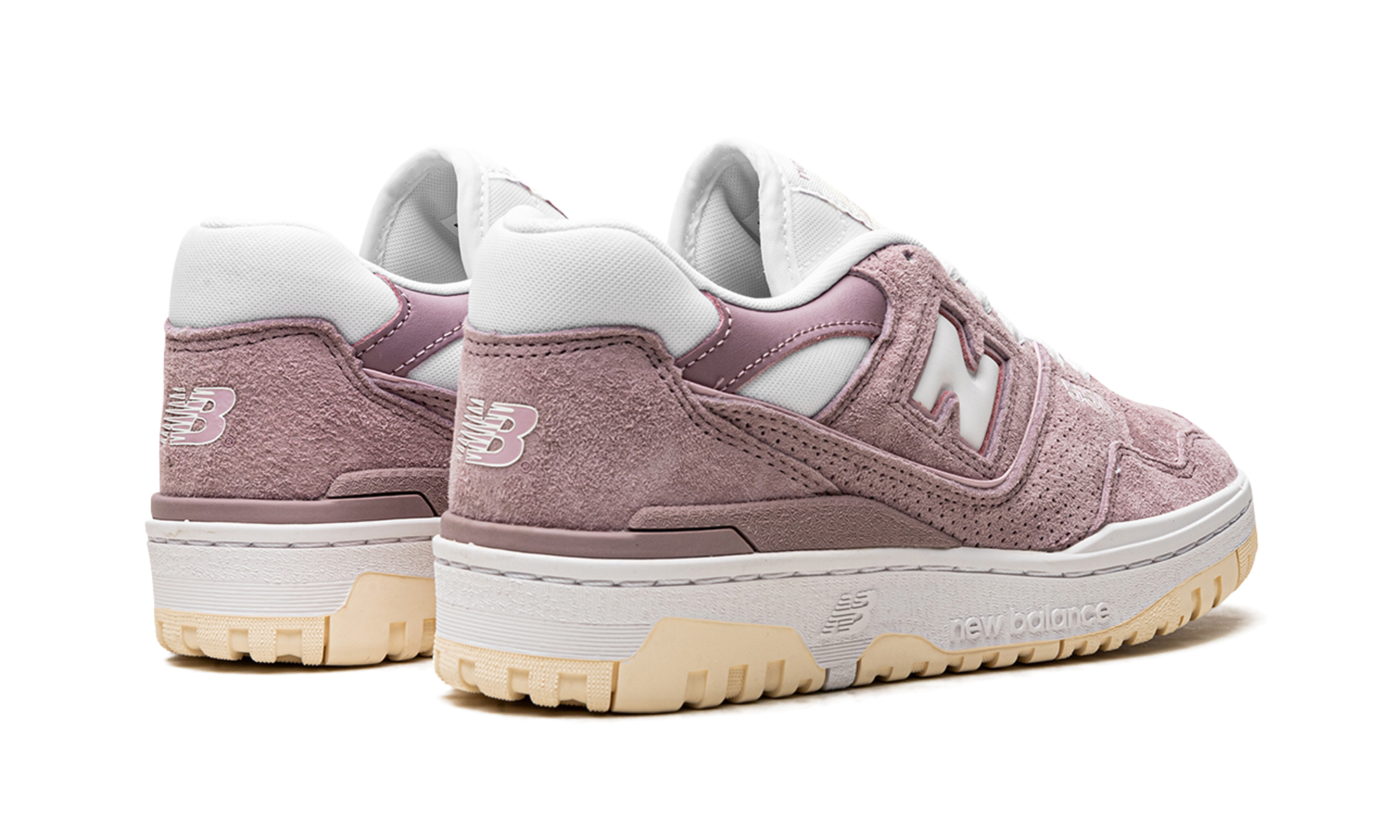 New Balance 550 Lilac Chalk Suede