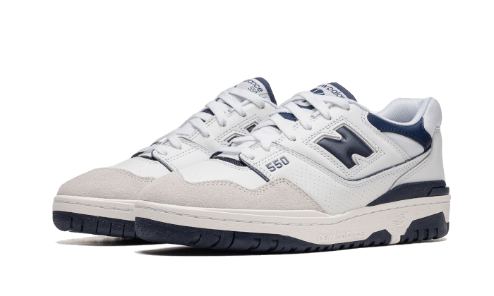 New Balance 550 Navy Blue, Grey/Navy/White (BB550WA1)