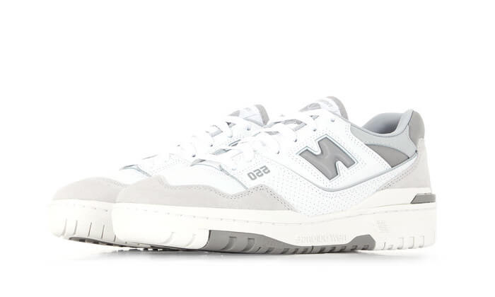 New Balance 550 Premium White Grey, White/Grey (BB550CR1)