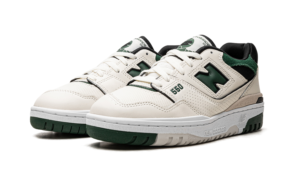 New Balance 550 Sea Salt Pine Green