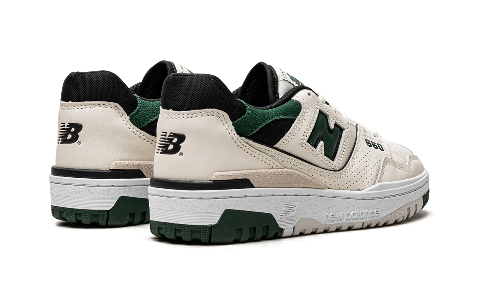 New Balance 550 Sea Salt Pine Green