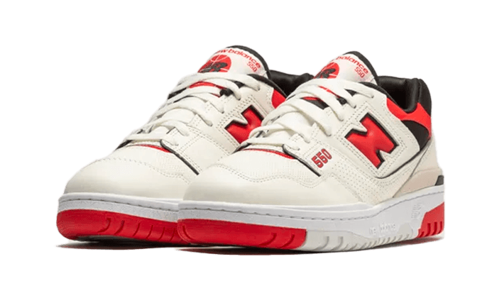 New Balance 550 Sea Salt True Red, Sea Salt/True Red (BB550VTB)