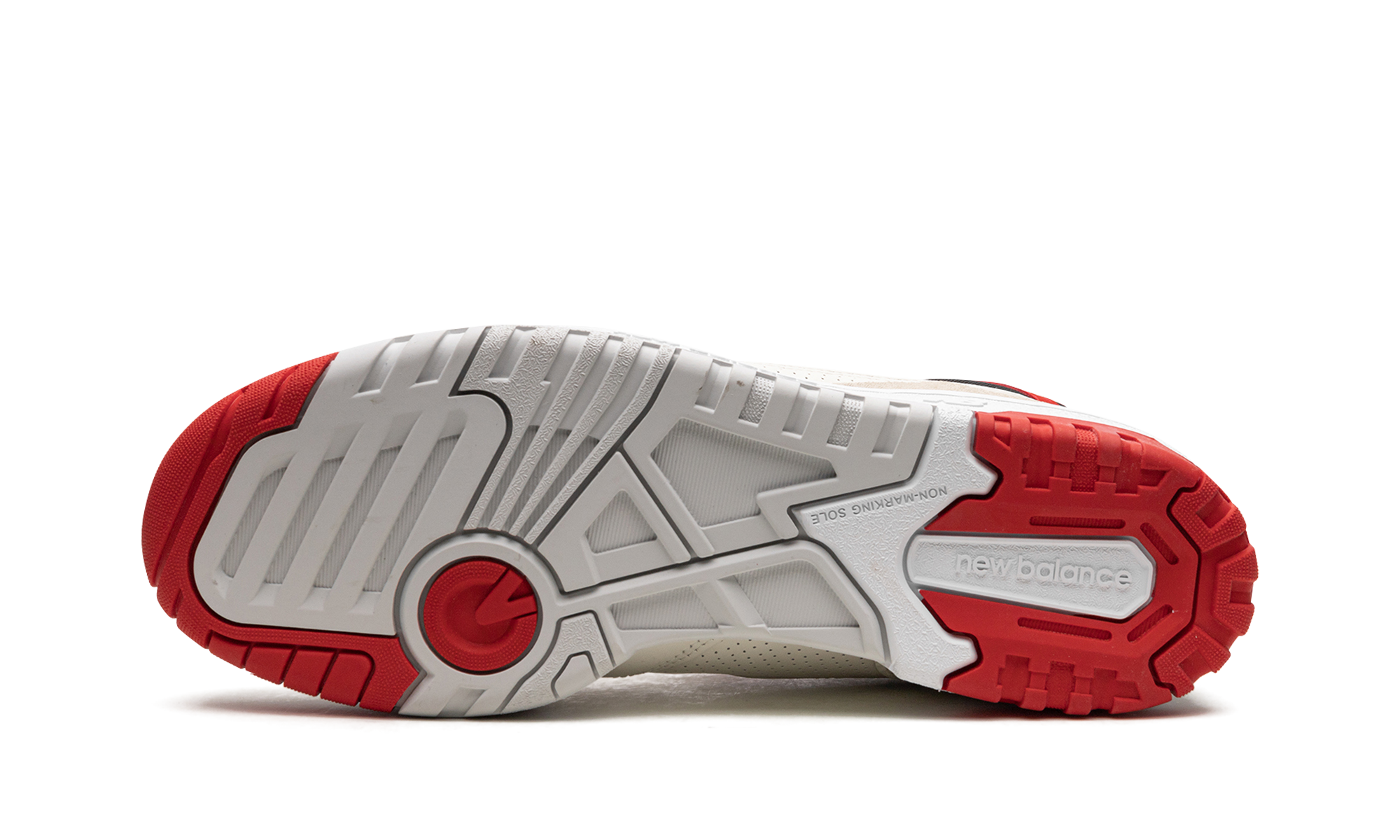 New Balance 550 Sea Salt True Red