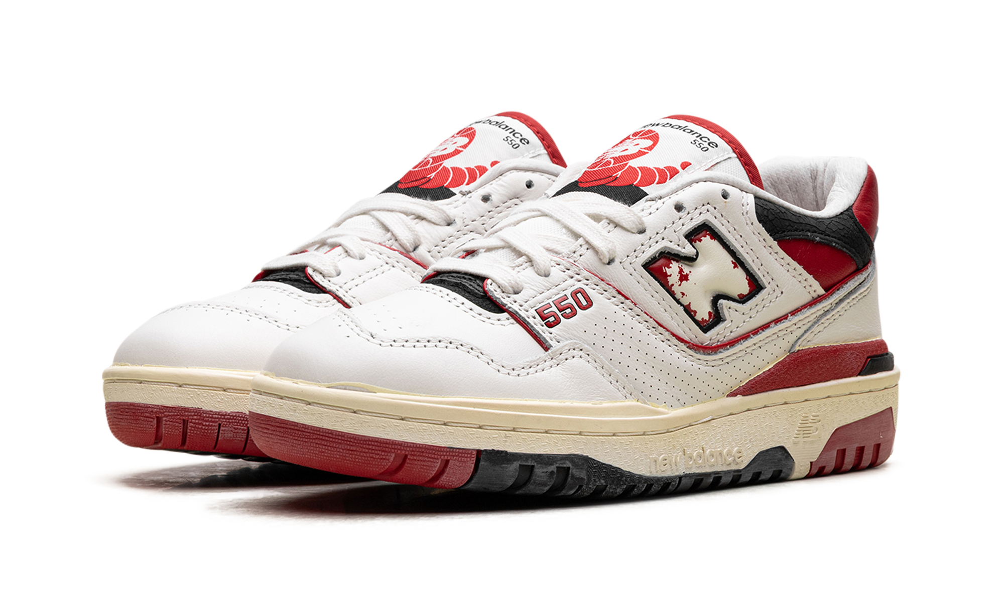 New Balance 550 Vintage Pack Team Red