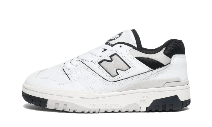 New Balance 550 White Black Grey, White/Black/Grey (BBW550JB)