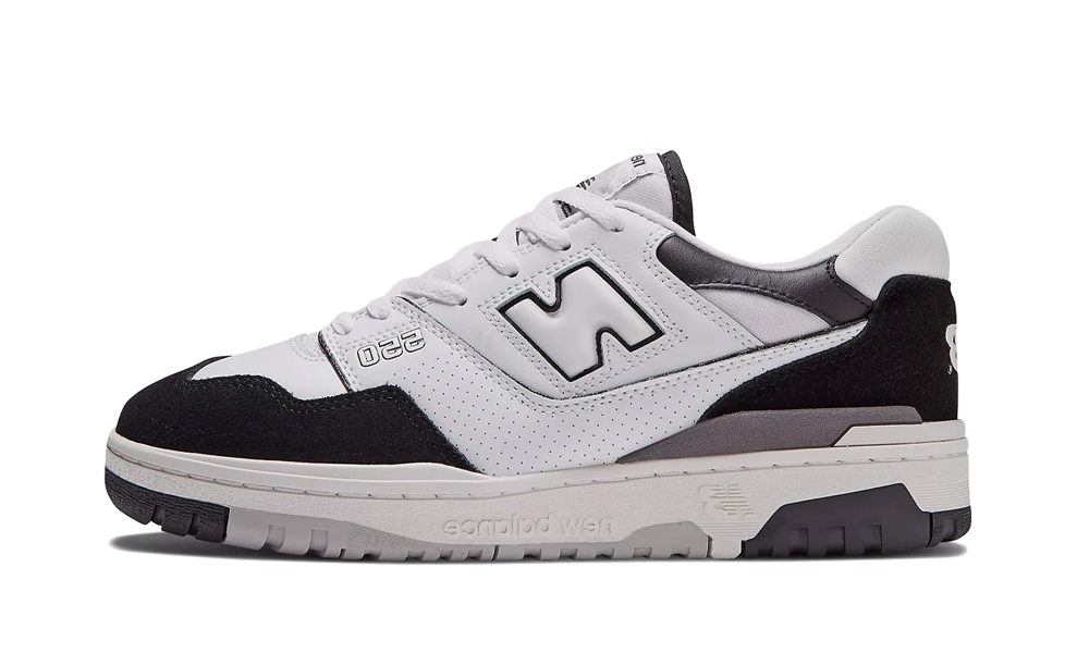 New Balance 550 White Black Rain Cloud, White/Black/Rain Cloud (BB550NCA / GSB550CA)