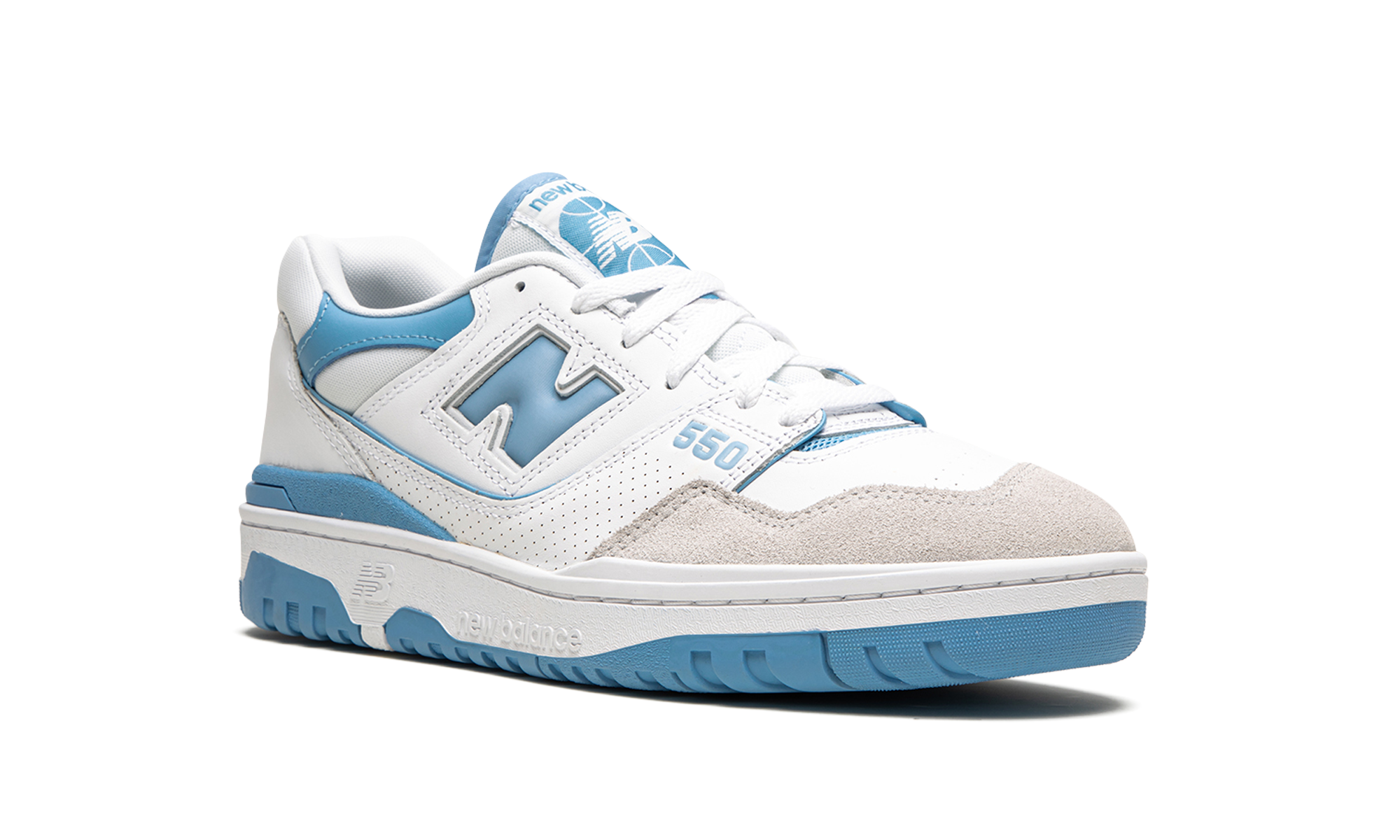 New Balance 550 White Blue Haze Rain Cloud