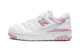 New Balance 550 White Bubblegum Pink