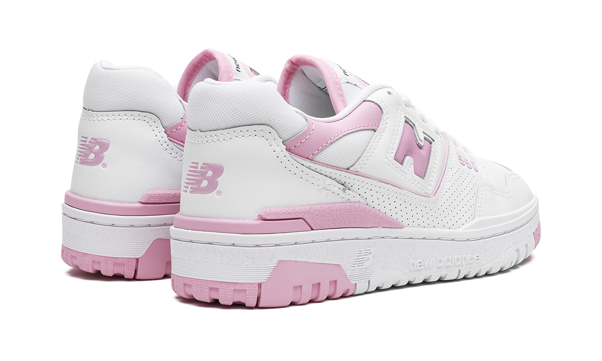 New Balance 550 White Bubblegum Pink
