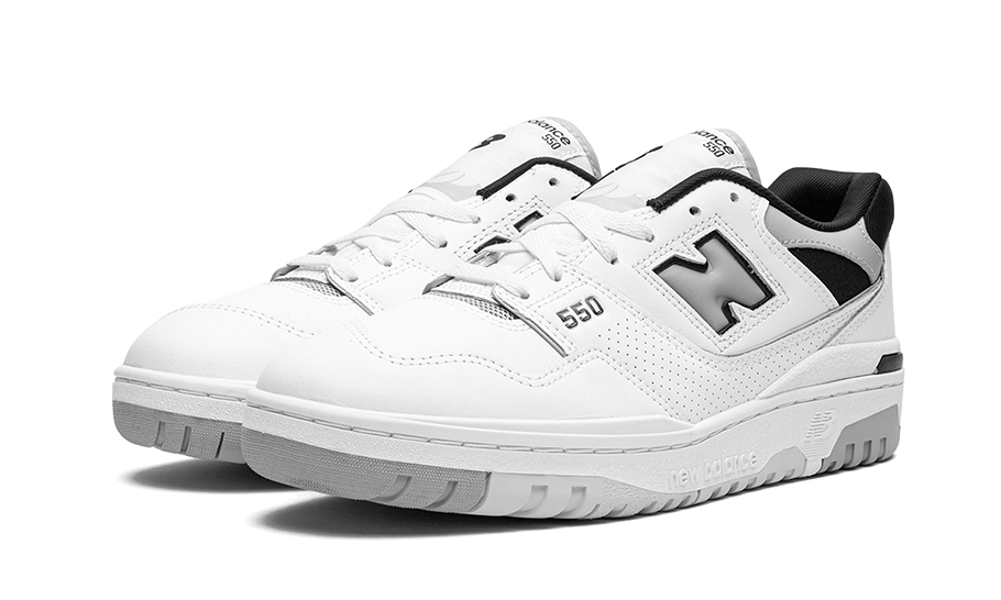 New Balance 550 White Concrete Black, White/Concrete/Black (BB550NCL)